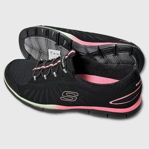 Skechers Gratis In‎ Motion Sneakers / Shoes - NEW Womens 7.5 Black - #48914-OF